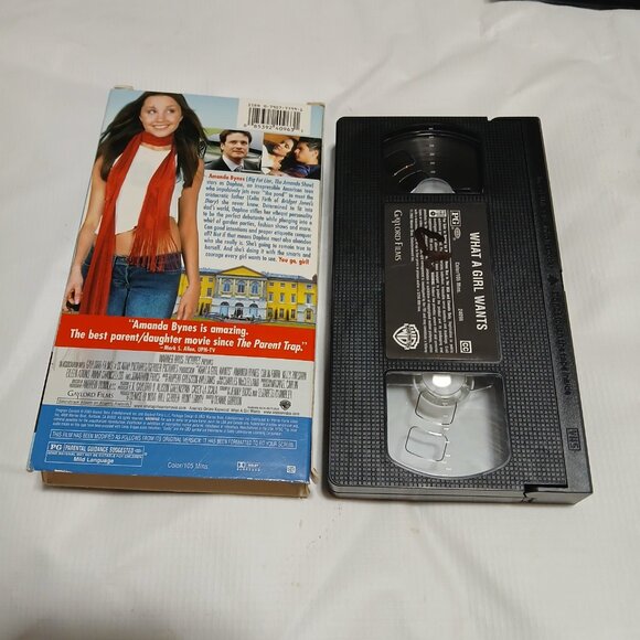 What A Girl Wants Amanda Bynes 2003 Late Release VHS Tape All That Bundle & Save - Picture 2 of 2